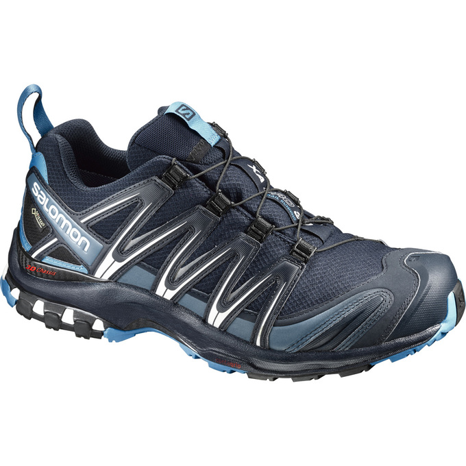 Salomon Israel XA PRO 3D GTX® - Mens Trail Running Shoes - Navy (XRZS-17964)